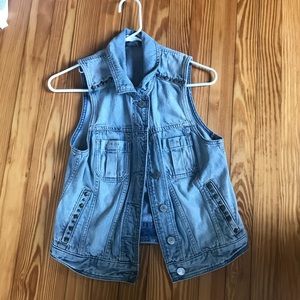 Express Denim Vest